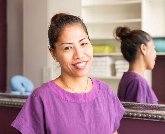 Masseurin mit einem grossen Erfahrungsschatz Masseurin